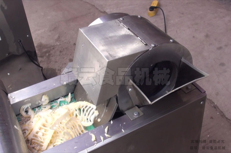 多功能切菜機(jī)切片部分