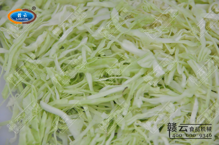 切包菜絲的效果