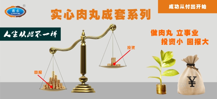 實(shí)心肉丸成套設(shè)備，讓你從此不一樣