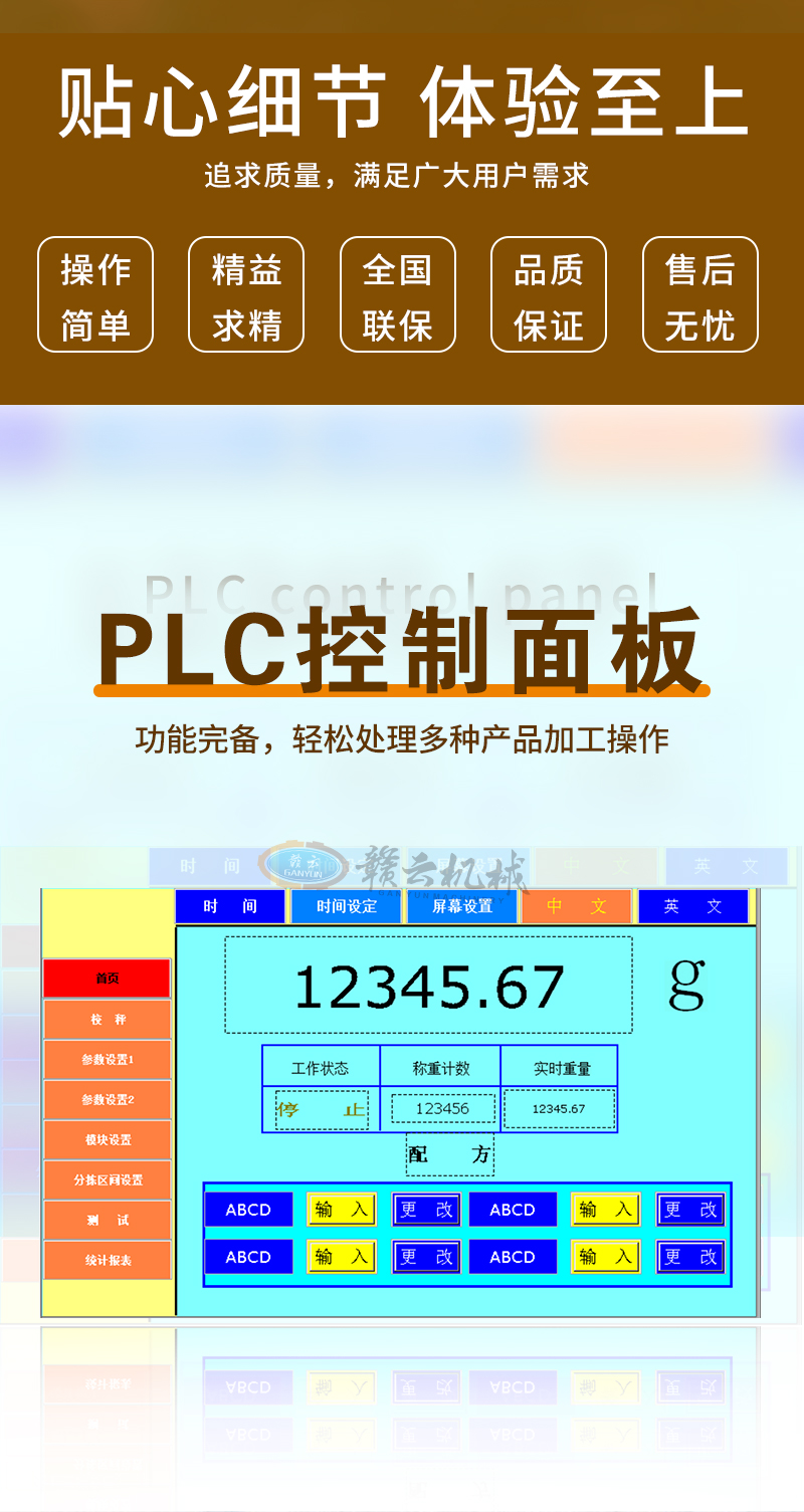 PLC������幦��������p��̎����N�a(ch��n)Ʒ�ӹ�����